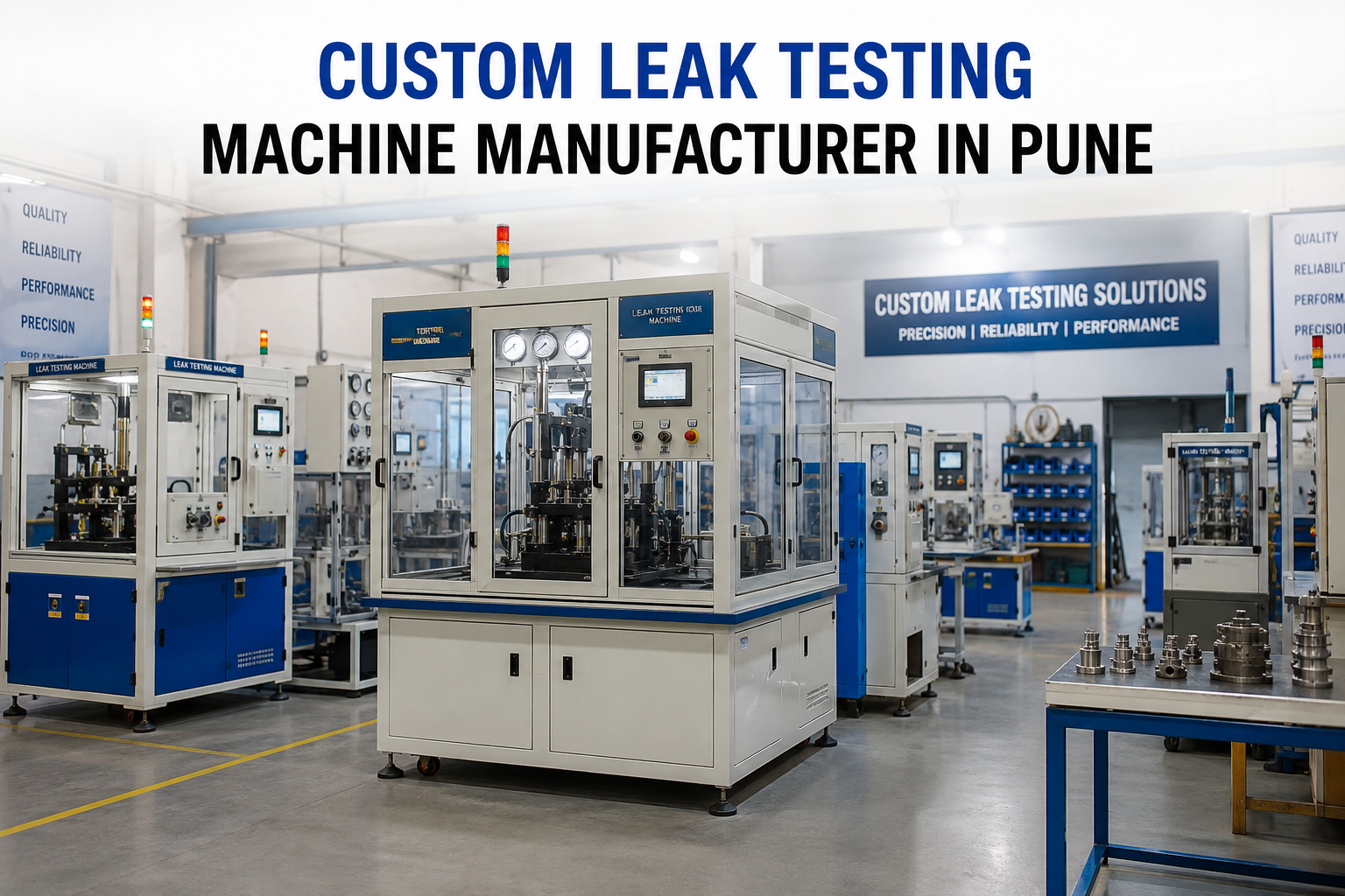 Custom Leak Testing Machine Manufacturer in Pune
